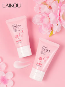 LAIKOU japonya Sakura nemlendirici nemlendirici gözenekleri küçültmek ince çizgiler beyazlatma ve parlatma azaltmak esanslı krem - Product Image 2