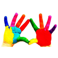 Poudre de Pigment Fluorescent organique polyvalente pour peinture et encres