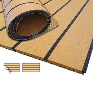 Chất lượng cao UV kháng du thuyền sàn Mat <span class=keywords><strong>PVC</strong></span> Chất liệu sàn sàn gỗ tếch decking thuyền sàn - Product Image 5