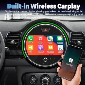 วิทยุติดรถยนต์ระบบ GPS ขนาด 9 นิ้ว สำหรับ BMW Mini F54 ปี 2017-2024 ระบบ Android 13 หน้าจอแสดงผลมัลติมีเดีย วิดีโอ ระบบนำทางไร้สาย Carplay 4G บลูทูธ - Product Image 4