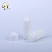 Bouteille vide personnalisée en gros de 60 ml en PETG avec bouchon à vis pour huile essentielle, lotion, parfum, déodorant, sérum de soin de la peau, impression UV de haute qualité