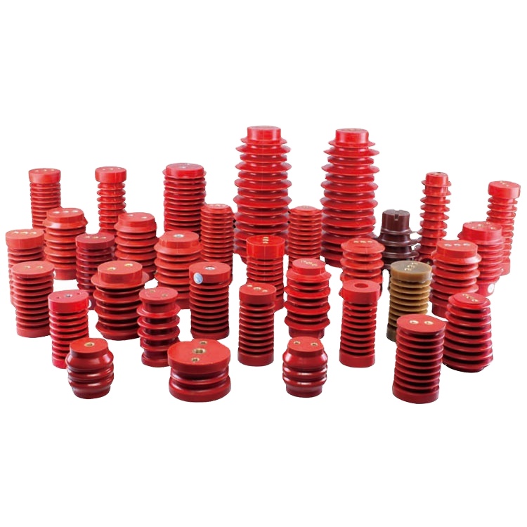 Pin HV Insulators Epoxy Resin Polymer 12KV 65X140