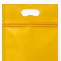 Sachet d'emballage alimentaire personnalisé pour flocons d'avoine, pochette verticale avec fermeture éclair et trou de suspension