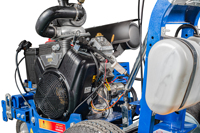 Machine de décapage de marquage routier à moteur mécanique Briggs & Stratton, pour thermoplastique et peinture routière, 3kW de puissance