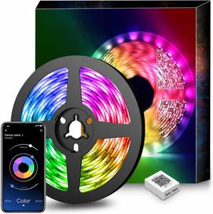 Popular <b>RGB</b> 1M-5M <b>RGB</b> Flexible LED Strip Light USB Connectivity Aluminum Body IP65 for Desktop Screen Backlight Lighting - Product Image 1