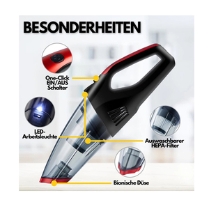 Máy Hút Bụi Không Dây Ướt & Khô <span class=keywords><strong>12V</strong></span> 7.4V Với Đèn Chiếu Sáng Với CE Và ROHS 90W Máy Hút Bụi Di Động Xe Hơi Khác - Product Image 2