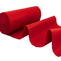 Directeur Usine En Gros Anti-Fading Tapis De Mariage Rouge Mince En Plein Air Partie Passerelle Tapis Rouleau pour Événements De Mariage