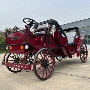 Carruajes Reales al por Mayor a Precio de Fábrica, Carruaje Eléctrico sin Caballos de Cenicienta, Vagón de Paseo Turístico de Princesa, Xuchang - Product Image 1