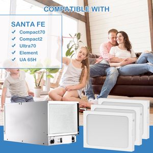 Filtre de déshumidificateur de remplacement MERV 13 compatible avec <span class=keywords><strong>Santa</strong></span> <span class=keywords><strong>Fe</strong></span> Compact70, Ultra70, Element - Product Image 6