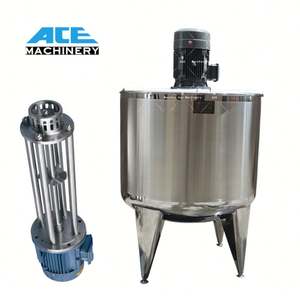 Máquina de Procesamiento de Crema Cosmética de Acero Inoxidable de 100L 200L, Máquina de Emulsificación al Vacío para Tinte de Cabello, Maquillaje y Ungüentos - Product Image 5