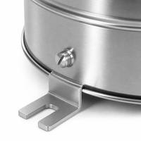 Pluviomètre Haut de Gamme Entièrement en Acier Inoxydable avec Sortie ModBus RTU 485, Instrument de Mesure des Précipitations pour Station Météorologique