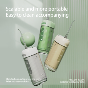 Hydropulseur sans fil portable, irrigateur buccal rechargeable, nettoyeur <span class=keywords><strong>dentaire</strong></span> - Product Image 2