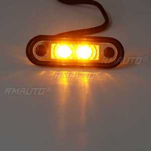 10 Luces LED Laterales de 12V 24V, Luces de Posición, Traseras, de Freno, Intermitentes, para Camión, Remolque, Tractor, Furgoneta, Autobús, Impermeables - Product Image 3