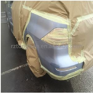 Bon papier de masquage Kraft rouleaux de papier de masquage de surpulvérisation automobile pour la <span class=keywords><strong>peinture</strong></span> de voiture - Product Image 3