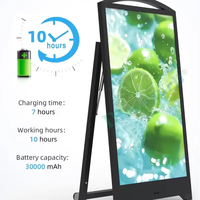 Rak Display Tinggi untuk Papan Reklame Indoor dan Outdoor, Stand Poster, Organizer, Tipe Lantai