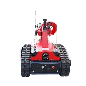 Systèmes de lutte contre l'incendie RXR-M40D-11KT à chenilles robotique extincteur robot avec détecteur de gaz capteur