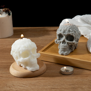Halloween pattern <b>skull</b> scented <b>candle</b> wholesale handmade <b>skull</b> <b>candle</b> decoration cross-border Halloween - Product Image 3