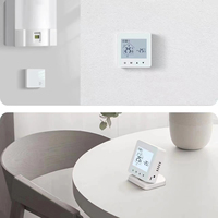 Termostato Inalámbrico RF RKHK con Contacto Seco Flexible para Sistema de Calefacción de Caldera a Gas, Control Flexible