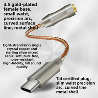 Adaptateur audio USB C vers 3,5 mm avec puce DAC CX31993, sortie DC, en alliage d'aluminium, compatible avec les téléphones, les ordinateurs portables, les ordinateurs Mac