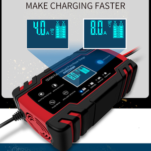 B2c E-Commerce Auto Accu Oplader 12/24V 8a Touchscreen Puls Reparatie Lcd Accu Oplader Voor Auto Motorfiets - Product Image 4