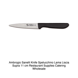 มีดปอกเปลือก ใบมีดเรียบ 11 ซม. Supra Ambrogio Sanelli 5582.011 - Product Image 2