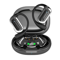 Earphone TWS Q16S OWS Terlaris, Headphone Open-Ear dengan BT 5.4 untuk Olahraga & Gaming, Earbud Logo Kustom dengan Harga Terbaik