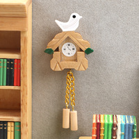 Aksesoris Rumah Boneka Miniatur Baru Jam Dinding DIY untuk Model Rumah Boneka