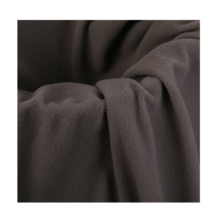 High Quality Knitted Bamboo Charcoal Fleece Fabric for Sanitary Pads Baby Diaper