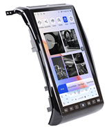 Écran de voiture Android vertical XTRONS de 14,5 pouces pour Ford F-150 avec climatisation manuelle, écran 2K, Qualcomm 6125, 8+128 Go, CarPlay, navigation 4G