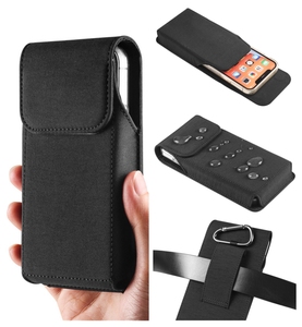 Funda Universal para Teléfono Móvil con Clip para Cinturón, Bolsa de Nylon para Cintura, con Presilla para Cinturón, para iPhone 17 16 15 Pro <span class=keywords><strong>Max</strong></span>, para Samsung, para <span class=keywords><strong>Moto</strong></span> - Product Image 1