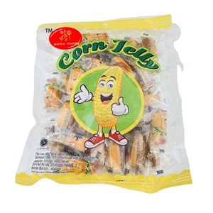 Caramelos de Maíz Halal al Por Mayor, Sabor Dulce a Maíz Dorado, Caramelos de Goma Suaves con Forma de Maíz, Caramelos de Gelatina de Maíz de Buena Calidad - Product Image 1