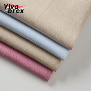 GOTS Certified Heavyweight 100% algodón orgánico lavado sarga melocotón tela caqui ecológica para niñas y ropa para niños - Product Image 4