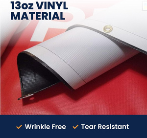 Custom Large <strong>PVC</strong> Vinyl <strong>Banner</strong> Portable And Printed For Indoor Events Concerts Conventions Outdoor Sports Public Advertising - Product Image 4