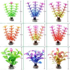 Décoration de paysage aquatique de simulation, ornements pour aquarium, plante d'aquarium en plastique de 12 cm pour aquarium - Product Image 2