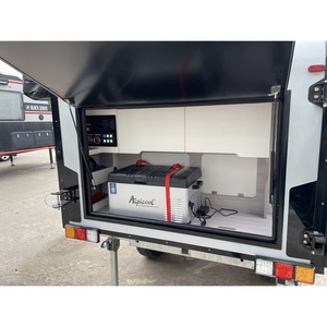 Caravane de voyage légère tout-terrain avec cuisine et salle de bain <span class=keywords><strong>pour</strong></span> le <span class=keywords><strong>camping</strong></span> en plein air - Product Image 6