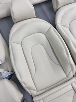 Housses de siège personnalisées pour Audi A5 Sportback 2024+ B10, motif liquide chromé personnalisé, imperméables, résistantes, housses de siège de voiture
