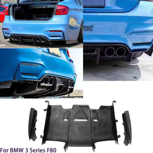 ดิฟฟิวเซอร์หลังคาร์บอนไฟเบอร์ทรง PSM สำหรับรถซีรีส์ 3 F30/M3 F80 รุ่นซีดาน ปี 2013-2019 - Product Image 2