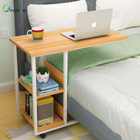 Table basse et bureau d'ordinateur mobiles pour la maison, idéaux pour le salon et la chambre à coucher (vente en gros)