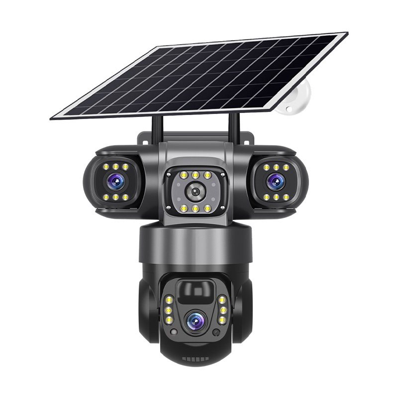 black 02-v380 scheme 4g(EU) three-eye low power