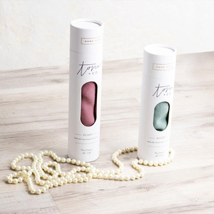 Hot Sale Design Cardboard Tube Packaging <b>T</b> <b>Shirt</b> Silk Scarf Paper Tube With Window for Used Clothes Packaging - Product Image 1