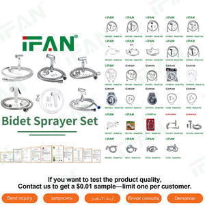 EURO CLIMA Rociador de bidé para <span class=keywords><strong>inodoro</strong></span>, set de shataf con inserto de plástico, calidad confiable - Product Image 2