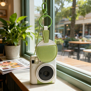 Llavero con Colgante de Raqueta de Ping Pong AM PU, Adorno Personalizado para Mochila Estilo INS - Product Image 3