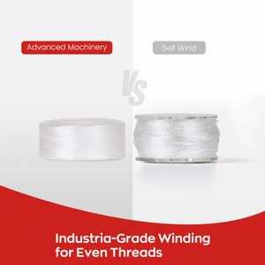 Cuộn chỉ thêu trắng loại <span class=keywords><strong>L</strong></span>, không có bên cạnh, 75D/2(60WT), (144 cuộn) - Product Image 5