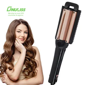  NOVUS Waver Curling Iron Anti-Scald Hair Crimper,2