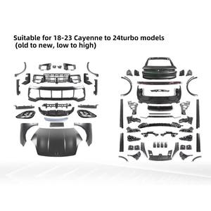 Pour <span class=keywords><strong>porche</strong></span> porsche-<span class=keywords><strong>cayenne</strong></span>-2024 <span class=keywords><strong>cayenne</strong></span> 2021 bodykit up porsche <span class=keywords><strong>cayenne</strong></span> 2008 à 2022 2008 mise à jour 2010 - Product Image 2