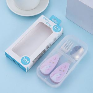 Juego de Cubiertos para Bebé con Estuche Personalizado, Cuchara y Tenedor, Precio de Fábrica - Product Image 4