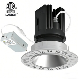 Luz LED Empotrable en Techo de 3 Pulgadas, Inteligente, Sin Marco, 5CCT Ajustable, Regulable, con Certificación ETL IC - Product Image 1