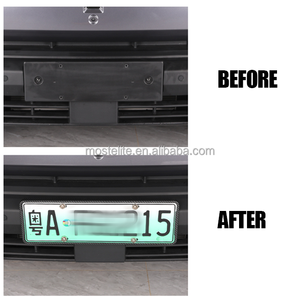 Cadre de plaque d'immatriculation entièrement enveloppé ABS de haute qualité pour cadre de plaque d'immatriculation spécial Chery Icar 03 - Product Image 3