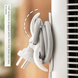 Organizador de cordón adhesivo de plástico al por mayor para baño y cocina Gestión de cables y organización de soportes para electrodomésticos - Product Image 4