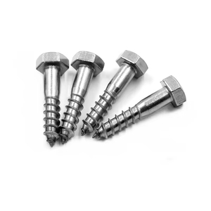 M3 Variety Galvanized <strong>Wood</strong> <strong>Screws</strong> Including customized Stainless Steel Brass Aluminium Nickel Bronze Oval DIN 571 Hex Head Metric - Product Image 2